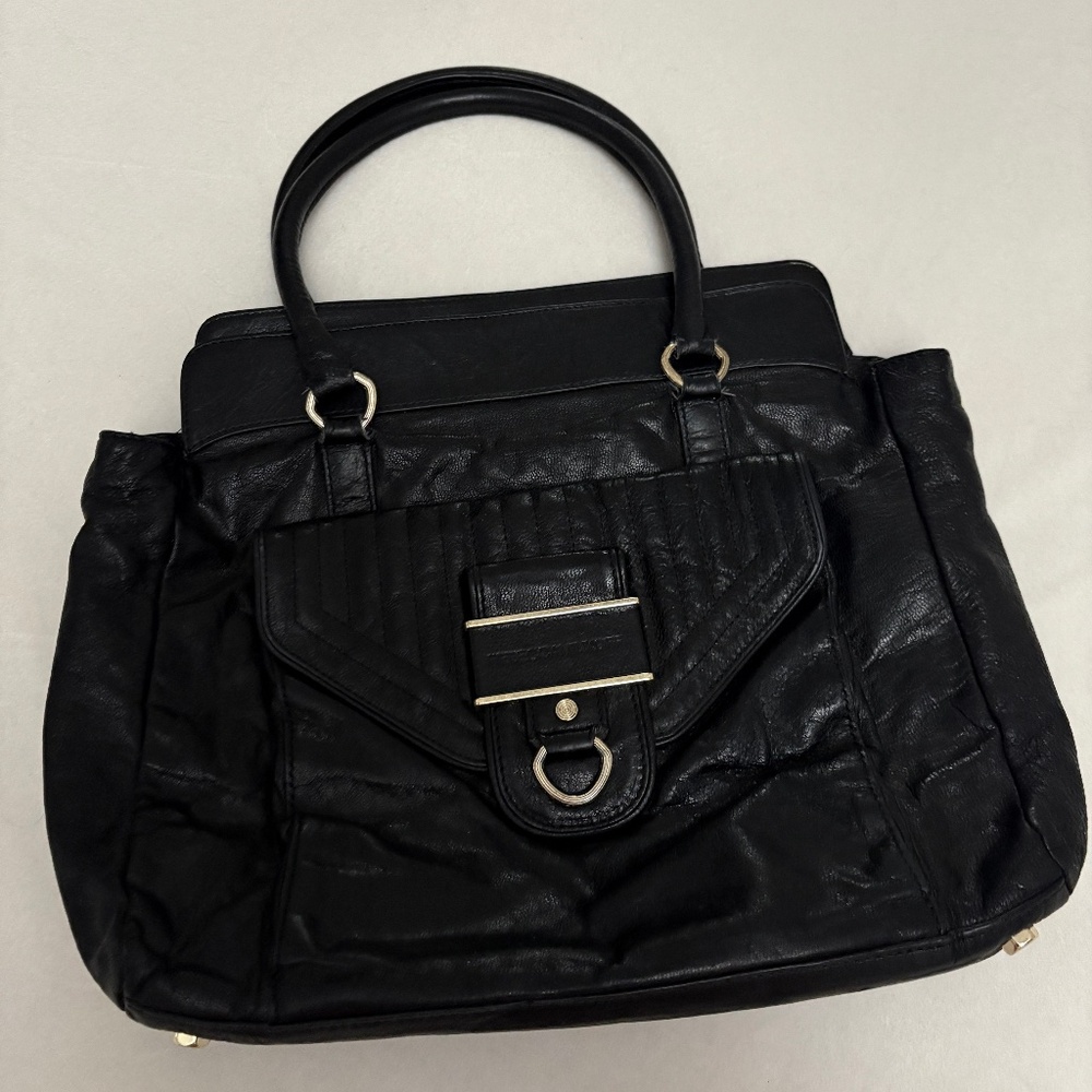 Rebecca Minkoff Black Leather Shoulder Bag